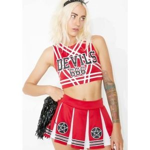 Dollskill limited edition cheerleader 666